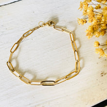 Load image into Gallery viewer, Paperclip Stainless Steel Paperclip Bracelet