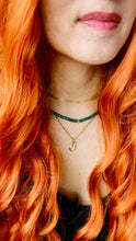 Load image into Gallery viewer, Natural Stone Malachite Necklace