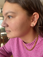 Load image into Gallery viewer, Zircon Gold Plated Ear Cuff