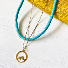 Load image into Gallery viewer, Turquoise Bead Necklace