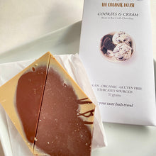 Load image into Gallery viewer, GF VEGAN Cookies &amp; Cream Chocolate
