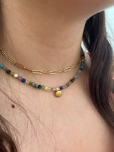 Load image into Gallery viewer, 18K Paperclip Stainless Steel Paperclip Necklace
