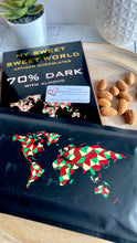 Load image into Gallery viewer, 70% Dark With Almond - SLAVERY FREE Chocolate