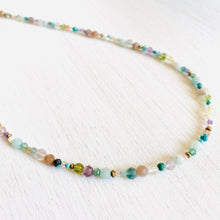 Load image into Gallery viewer, Pastel Gemstone Necklace