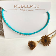 Load image into Gallery viewer, Turquoise Bead Necklace