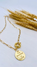 Load image into Gallery viewer, The Greatest is LOVE Charm Necklace