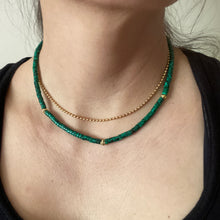 Load image into Gallery viewer, Natural Stone Malachite Necklace