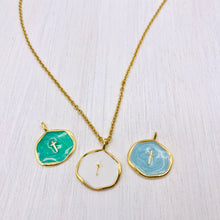 Load image into Gallery viewer, Enamel Cross Necklace