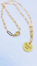 Load image into Gallery viewer, Micah 6:8 Charm Necklace