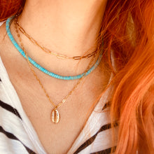 Load image into Gallery viewer, Turquoise Bead Necklace