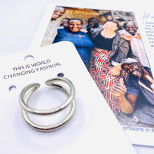Load image into Gallery viewer, Kenyan Mbili Ring - 2 Colour Options