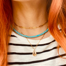 Load image into Gallery viewer, Turquoise Bead Necklace