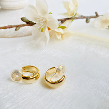 Load image into Gallery viewer, Gold Plated CLIP ON Hoops!