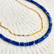 Load image into Gallery viewer, Natural Stone Lapiz Necklace