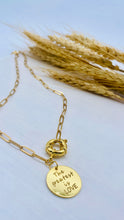 Load image into Gallery viewer, The Greatest is LOVE Charm Necklace