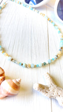 Load image into Gallery viewer, Sea Glass Gemstone Necklace