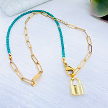 Load image into Gallery viewer, Turquoise & Link