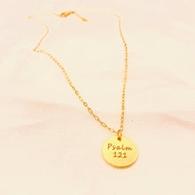 Load image into Gallery viewer, Psalm 121 Charm Necklace
