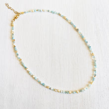 Load image into Gallery viewer, Sea Glass Gemstone Necklace