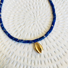 Load image into Gallery viewer, Natural Stone Lapiz Necklace