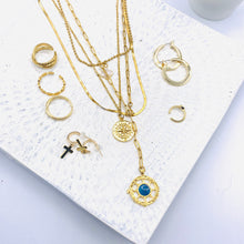 Load image into Gallery viewer, Lariat Compass Necklace