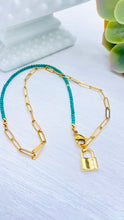 Load image into Gallery viewer, Turquoise & Link