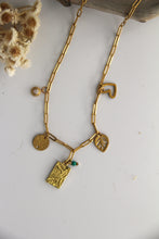 Load image into Gallery viewer, Meadow Charm Paperclip Necklace
