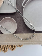Load image into Gallery viewer, Paperclip Stainless Steel Necklace