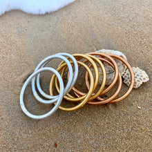Load image into Gallery viewer, Matte Gold Dust Thai Bangles - Redeemed With Purpose