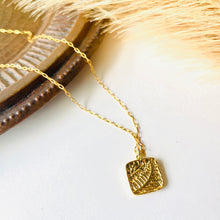 Load image into Gallery viewer, Leaf Pendant Stainless Steel Necklace