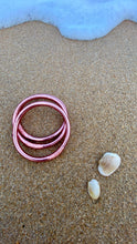 Load image into Gallery viewer, Rose Gold Leaf Filled Thai Bangles - Redeemed With Purpose