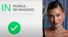 Load image into Gallery viewer, Pearl Drop Hoop