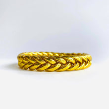 Load image into Gallery viewer, RESTOCKED! Matte Gold Dust Thai Bangles - Redeemed With Purpose