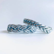 Load image into Gallery viewer, Silver Leaf Filled Thai Bangles - Redeemed With Purpose