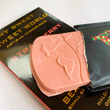 Load image into Gallery viewer, Strawberry - SLAVERY FREE, Preservative Free Small Batch Chocolate!
