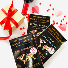 Load image into Gallery viewer, Strawberry - SLAVERY FREE, Preservative Free Small Batch Chocolate!