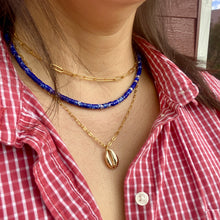 Load image into Gallery viewer, Natural Stone Lapiz Necklace
