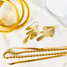 Load image into Gallery viewer, Tika Electroplated Earrings Gold
