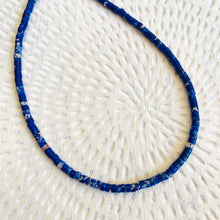 Load image into Gallery viewer, Natural Stone Lapiz Necklace
