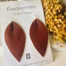 Load image into Gallery viewer, Copper Sunset Earrings
