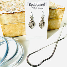 Load image into Gallery viewer, Stainless Steel Herringbone Necklace

