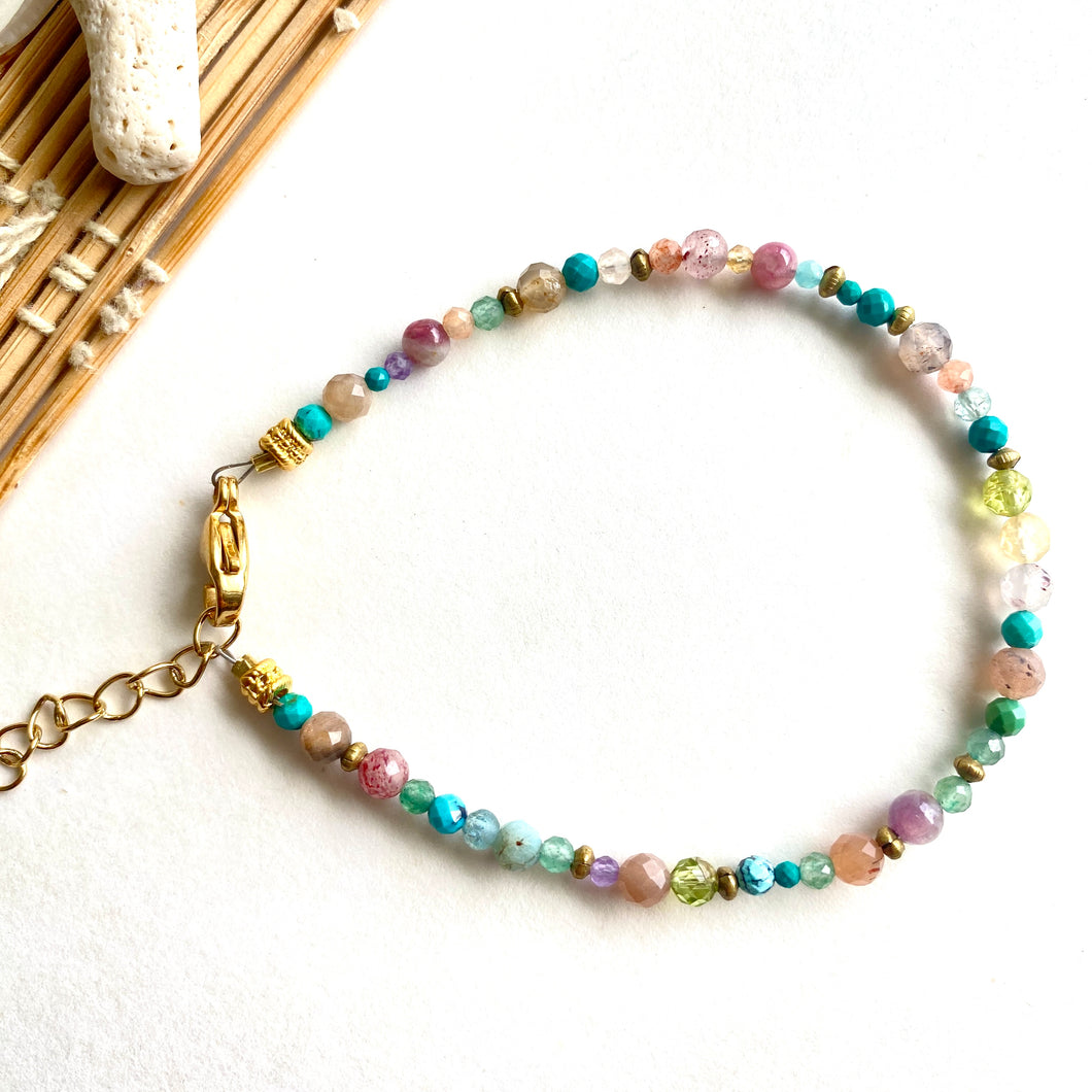 Pastel Gemstone Bracelet