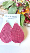 Load image into Gallery viewer, Festival Fuchsia Earrings
