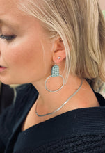 Load image into Gallery viewer, HER VICTORY HOOPS - Turquoise
