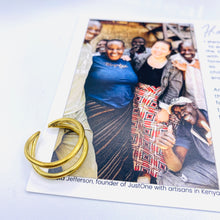 Load image into Gallery viewer, Kenyan Mbili Ring - 2 Colour Options
