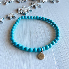Load image into Gallery viewer, Light Turquoise Stone Bracelet
