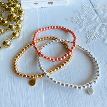 Load image into Gallery viewer, Rose Gold Matte Hematite Bracelet
