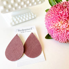 Load image into Gallery viewer, Mauve Taupe Earrings
