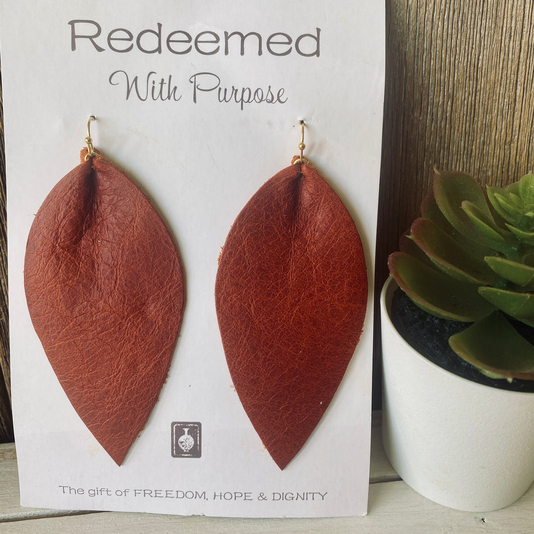 Copper Sunset Earrings