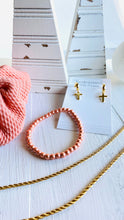 Load image into Gallery viewer, Rose Gold Matte Hematite Bracelet
